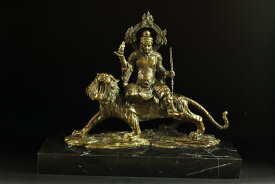 【送料無料】ブロンズ製　仏教美術　四天王　毘沙門天多聞天24cm　銅像 彫刻 仏像　インテリア　彫刻　銅像　インテリア家具　置物　彫刻　銅像　彫像　美術品フィギュア贈り物 プレゼント