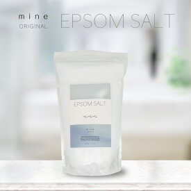 【正規取扱い/翌日配送】mine エプソムソルト オリジナル 2.2kg 美容室専売 サロン専売品 バスソルト 入浴剤 天然ミネラル 温浴効果 肌ケア リラックス バスタイム 保湿 発汗 美容師おすすめ プロ用 サロン品質 ボディケア