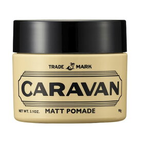 DEMI デミ キャラバン マットポマード スパイシーウッドの香り 90g スタイリング剤 ヘアグリース ヘアワックス