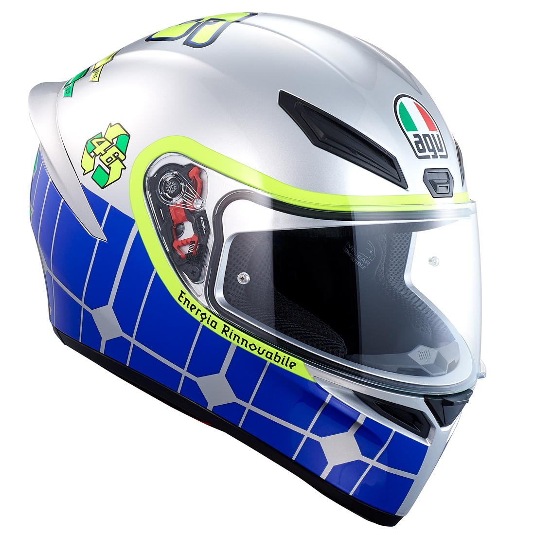 フルフェイスヘルメット AGV K1 007-ROSSI 人気ブランド MUGELLO 記念日 2015 Lサイズ