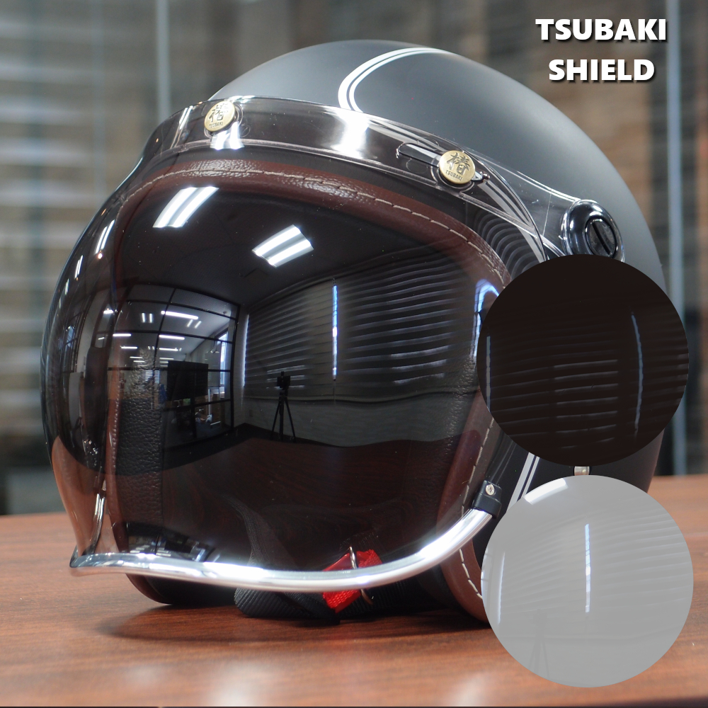 楽天市場】ビンテージスモールジェットヘルメット TSUBAK専用シールド 