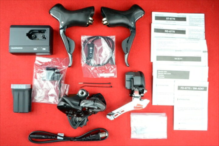 楽天市場】[新品]シマノ アルテグラ☆Di2 6770☆電動コンポ10点セット 