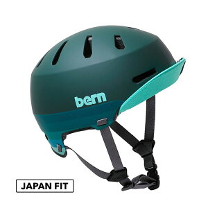 bern o[ MACON VISOR2.0 [RoCU[2.0 wbg BEBM28H Matte Retro Forest Green (JAPAN FIT)