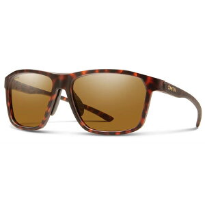 SMITH �X�~�X Pinpoint AsiaFit Matte Tortoise (ChromaPop Polarized Brown) �T���O���X