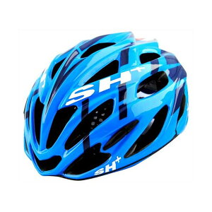 SH+ SHABLI X-PLOD シャブリ エクスプロッド ヘルメット GLOSS LIGHT BLUE/BLUE JCF公認