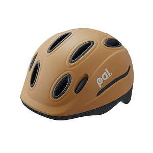 OGK KABUTO オージーケーカブト PAL パル H 子供用 ヘルメット キャラメルブラウン