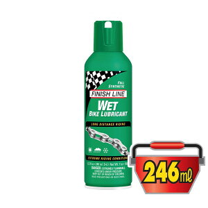�t�B�j�b�V�����C�� �E�F�b�g �o�C�N ���u���J���g 246ml �G�A�[�]�[��/WET BIKE LUBRICANT�y�����܁z�y�E�F�b�g�^�C�v�z�yFINISH LINE�z�ybike-king�z
