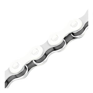 KMC �P�[�G���V�[ S1 �`�F�[�� 1s 1/8 112L WHITE