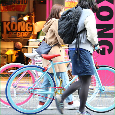 【4/110:00から開始!スマホエントリーでポイント10倍!】【代引不可】オーダーメイド自転車POSTINO(ポスチーノ)パーツを自由自在にカラーリングできます【ピスト】【シングルスピード】【自転車】
