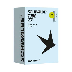 SCHWALBE �V�������x �`���[�u AV7 20x1.50-2.00 (40/47/50/54/57/62-406, 54-428) �Ď�40mm