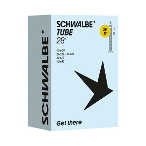 SCHWALBE �V�������x �`���[�u SV17 700x28-45C, 700x38B, 27x1-1/2, 27x1-1/4 (40-609, 28/30/32/37/42/47-622, 32-630, 40-635) ����60mm