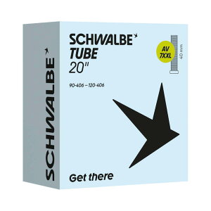 SCHWALBE �V�������x �`���[�u AV7XXL 20x3.50-4.80 (90/100/110/120-406) �Ď�40mm