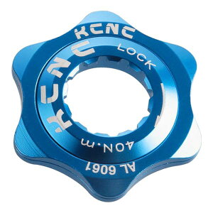 KCNC ケーシーエヌシー センターロックアダプター 6061AL ブルー
