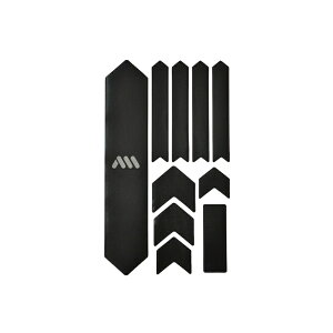 All Mountain Style �I�[���}�E���e���X�^�C�� HONEYCOMB FRAME GUARD EXTRA �t���[���K�[�h �G�N�X�g�� �u���b�N/�V���o�[