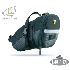 TOPEAK gs[N ThobO GA EFbW pbN (Xgbv }Eg) LTCY AERO WEDGE PACK (STRAP MOUNT) SIZE L [BAG21903] yeʁF1.48`1.97Lz