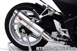 TTRタイプマフラースリップオン GTタイプ メタルバージョン ASAKURA(浅倉商事) CBR250R(JBK-MC41)11〜13年