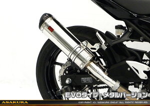 Ninja400ijW400j2BL-EX400G TTR^Cv}t[ XbvI EVO^Cv ^o[W ASAKURAiqj