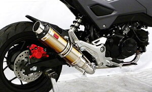 GROM(グロム)16年〜(2型) DDRタイプマフラー GTタイプ チタンバージョン フルエキゾースト ASAKURA(浅倉商事)