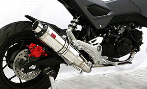 GROM(グロム)16年〜(2型) DDRタイプマフラー GTタイプ メタルバージョン フルエキゾースト ASAKURA(浅倉商事)