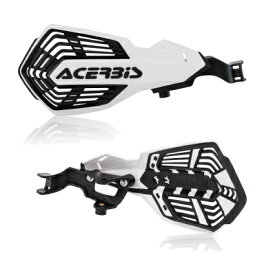 AC-24297 K-FUTURE ハンドガード ホワイト/ブラック アチェルビス（ACERBIS）