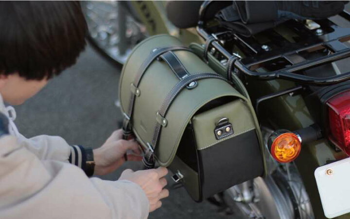 楽天市場】バイク用サイドバッグMR AB-SBMR01 レッド 9L （マフラー側 