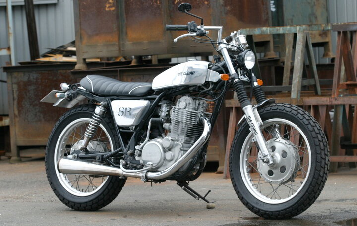 高品質 SR400 キャブ車 アルミマスタンク BIGCEDAR ビッグシーダー SR400 キャブ車 アルミマスタンク BIGCEDAR(ビッグシーダー)