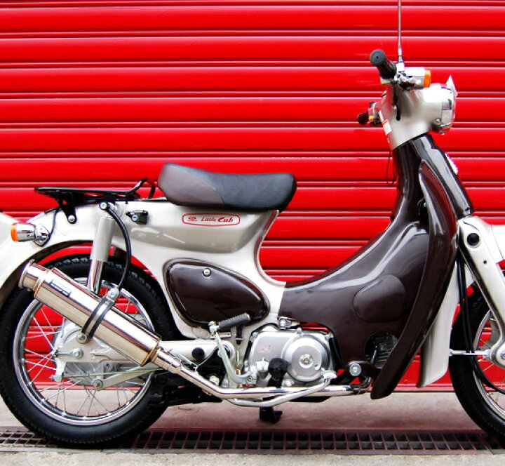 楽天市場】リトルカブ50FIインジェクション SS300ソニックマフラー 