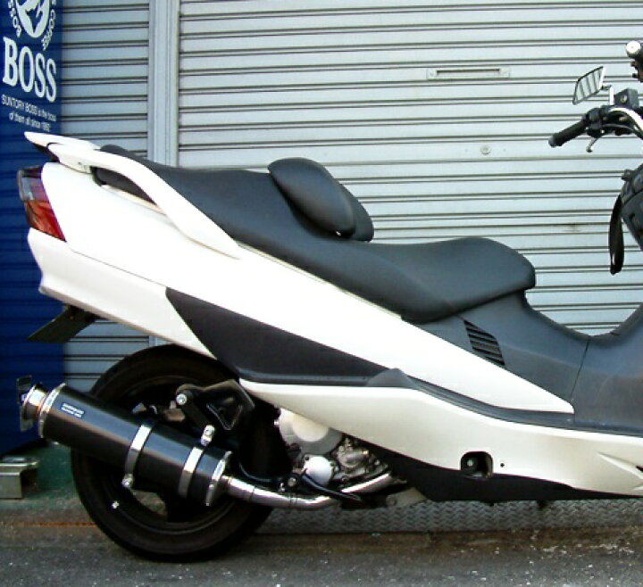 楽天市場】スカイウェイブ250（CJ43A） SS400カーボン2マフラー BEAMS 