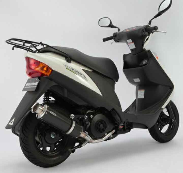 楽天市場】アドレスV125（ADDRESS）CF4EA SS300カーボンマフラー BEAMS 