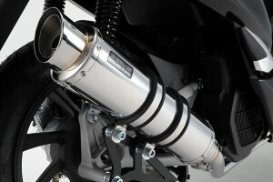 PCX150(2BK‐KF30) R-EVO2 マフラー ステンレスサイレンサー 政府認証 BMS-R(ビームス)