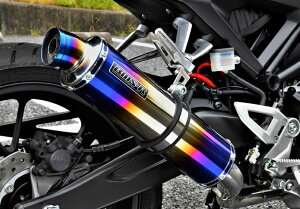 CB125R(2BJ-JC79) R-EVO フルエキゾーストマフラー ヒートチタンサイレンサー 政府認証 BMS-R(ビームス)