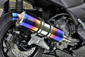 XMAX250(2BK-SG42J)18年 R-EVO マフラー ヒートチタンサイレンサー 政府認証 BMS-R(ビームス)