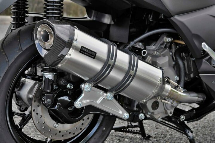 楽天市場】XMAX250（2BK-SG42J）18年 GT-CORSA マフラー ステンレス 