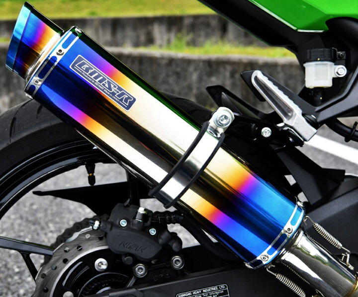 楽天市場】Ninja400（ニンジャ400）18年 R-EVO2 スリップオンマフラー 