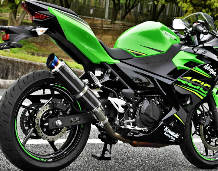 楽天市場】Ninja400（ニンジャ400）18年 R-EVO2 スリップオンマフラー  