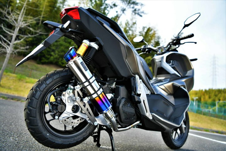 楽天市場】ADV150（2BK-KF38） R-EVO2 マフラー ヒートチタン 