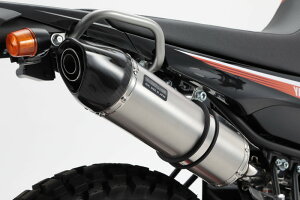 セロー250(JBK-DG17J) CROSS-EVO スリップオンマフラー ステンレスサイレンサー 政府認証 BMS-R(ビームス)