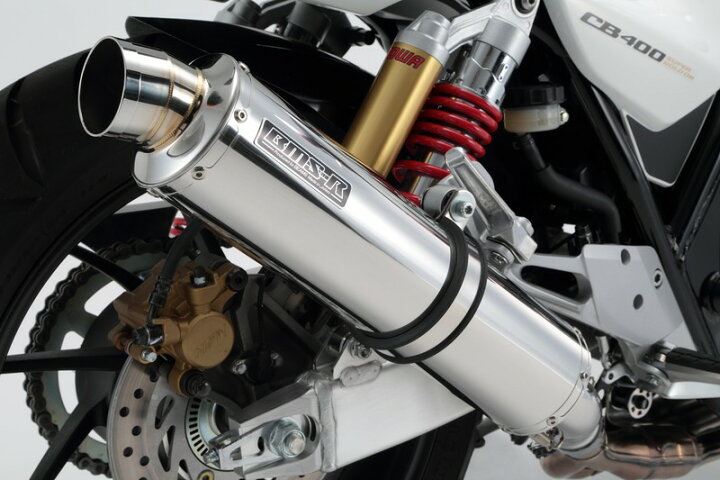 楽天市場】CB400SF・SB（EBL-NC42） R-EVOステンレスマフラー スリップ 