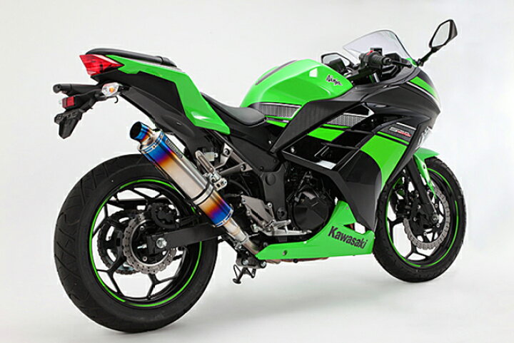 楽天市場】Ninja250（ニンジャ 13〜17年） R-EVOヒートチタン スリップ 