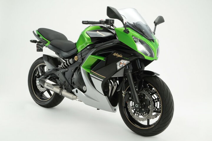 楽天市場】Ninja400（ニンジャ）14～17年 CORSA-EVO2 ステンレスフル 