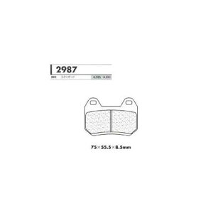 RX3�X�^���_�[�h�p ���A�u���[�L�p�b�h �J�[�{�������[�k�iCARBONE LORRAINE�j BMW K1200LT �N���F01-