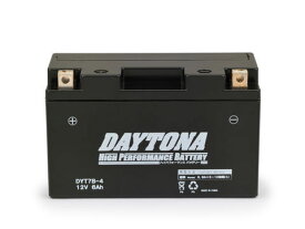 【あす楽対象】ハイパフォーマンス メンテナンスフリー バッテリー DYT7B-4（YT7B-BS・GT7B-4互換） DAYTONA（デイトナ）