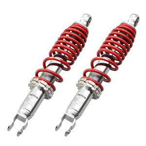 PCX125(JF28/JF56) 強化リアショック メッキ/レッド DAYTONA(デイトナ)