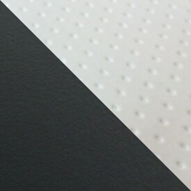 ジョルカブ（GIORCUB）AF53 張替タイプ 国産シートカバー エンボスホワイト・黒/透明ステッチ GRONDEMENT（グロンドマン）