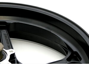 GSX1300R(隼)13〜14年 ABS仕様 アルミニウム鍛造ホイール TYPE-GP1S 600-17 リア用 半ツヤブラック Gコート仕様 GALE SPEED(ゲイルスピード)