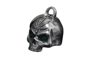 Bravo Bells(�u���{�[�x��) Pot Head Skull Diamond Bell BB-92 �K���[�WT��F