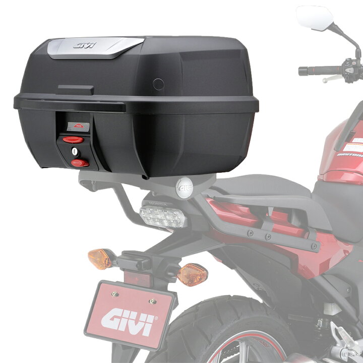 楽天市場】E43NTLD モノロックケース （43リットル） GIVI（ジビ 