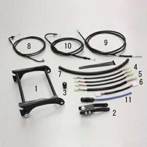 リモコンジョグ(JOG)ZR・Z2(01〜07年) ミニスクーター ロングホイールベースフルキット 150mmロング HURRICANE(ハリケーン)