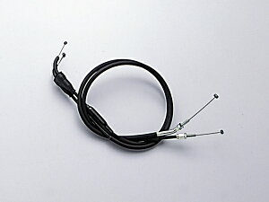 セロー225(00〜04年) スロットルワイヤーW ブラック 150mmロング HURRICANE(ハリケーン)