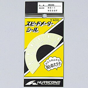 NS-1 スピードメーターシール HURRICANE（ハリケーン）